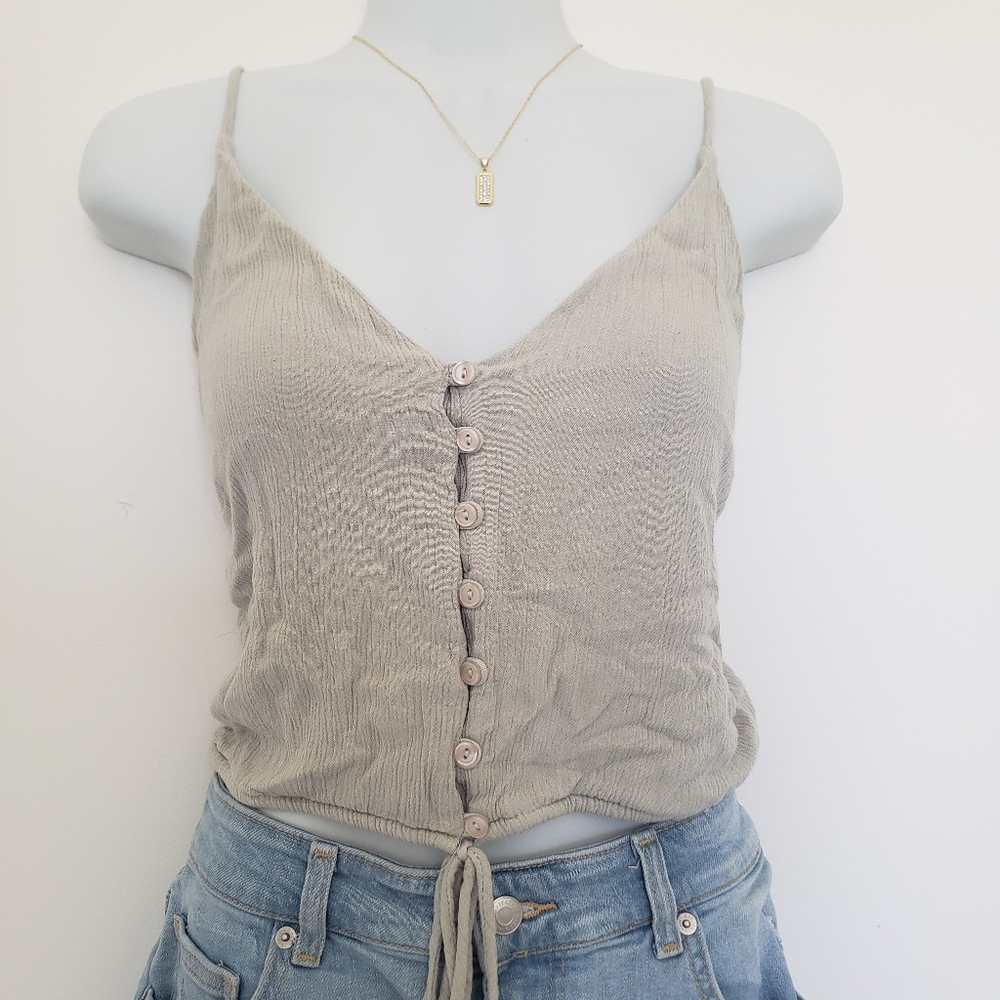 Stylish Gray Women's Top